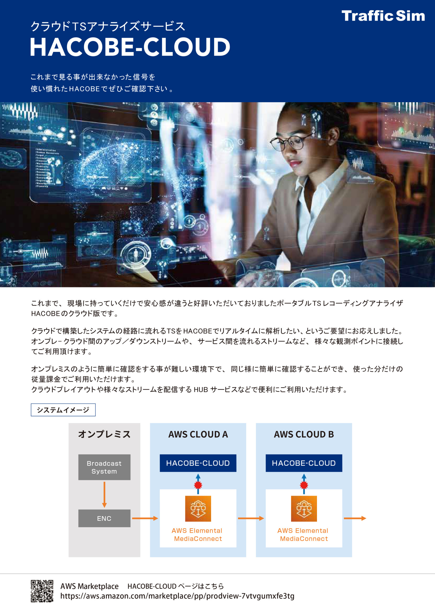 HACOBE-CLOUD リーフレット表紙