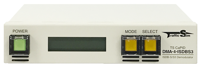 DMA-4-ISDBS3 Front Panel
