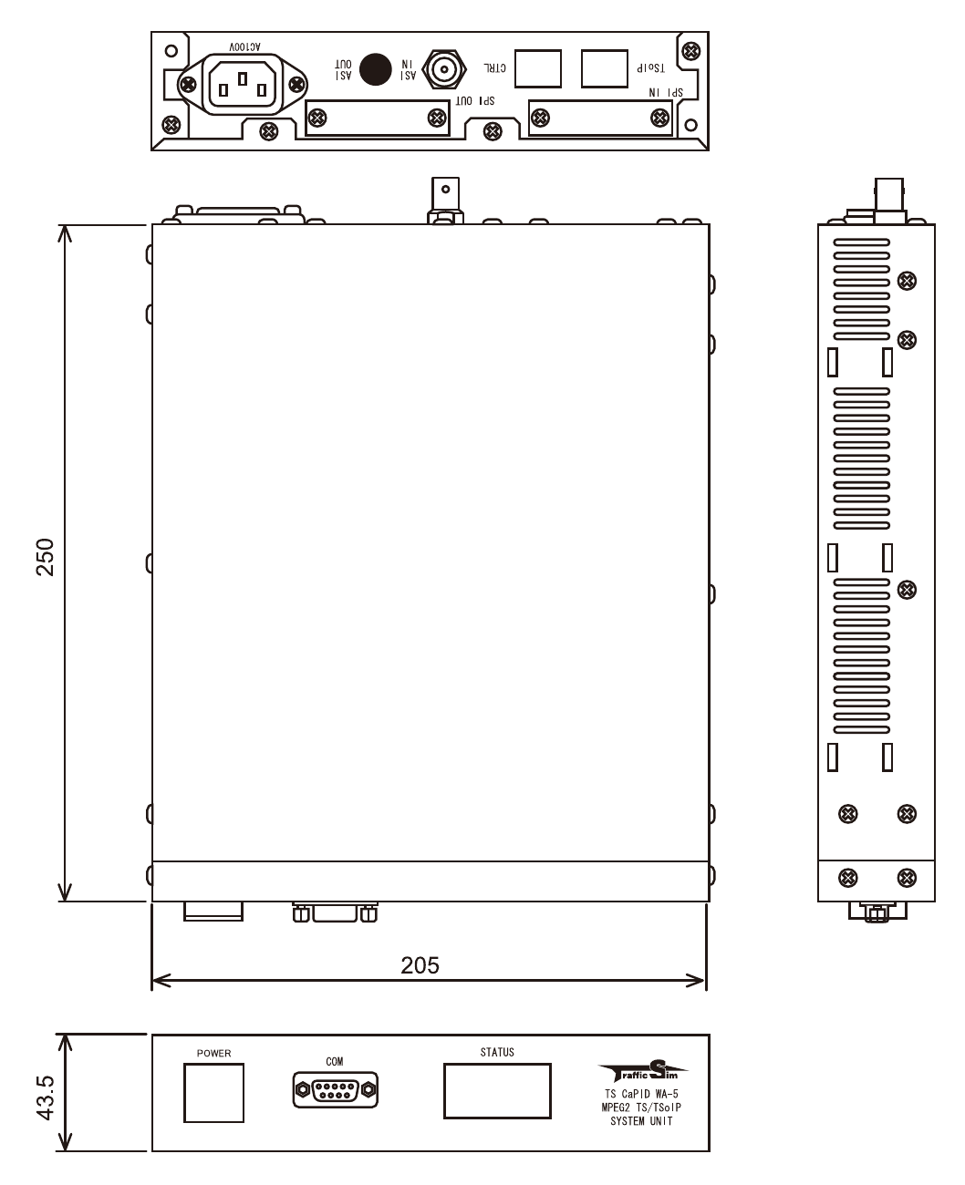 WA-5-EPG 外形図