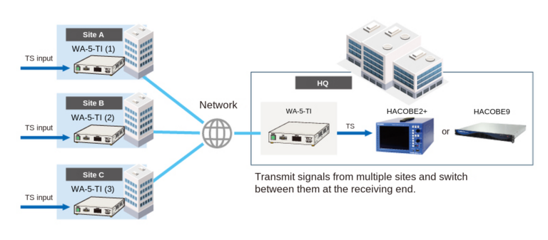 WA-5-TI multi-site configuration