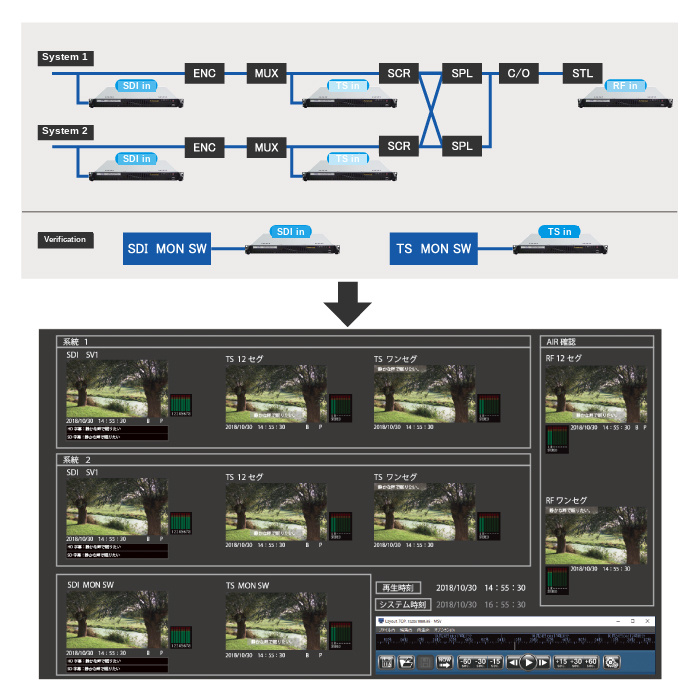 TORUBE system diagram